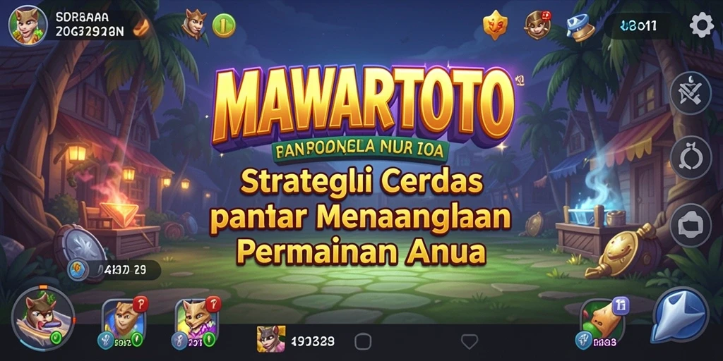 Tampilan gameplay MAWARTOTO dengan strategi yang mendebarkan.