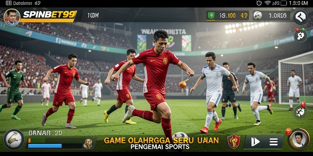 Tampilan gameplay SPINBET99 yang menarik dan interaktif di dunia olahraga.