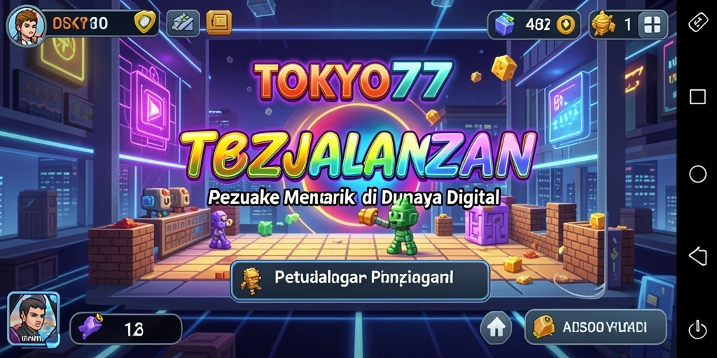 Gameplay <strong>TOKYO77</strong> menampilkan teka-teki menarik untuk diselesaikan.